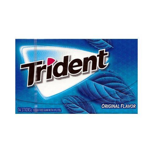 Trident Sugar Free Gum - Original (14 Pack) Best by Date: - DollarFanatic.com