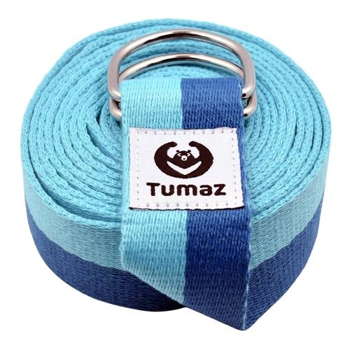 Tumaz Yoga Stretch Strap - Non-Elastic Band (8 ft.) - $5 Outlet