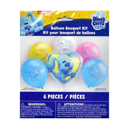 Unique Party Balloon Bouquet Kit - Blue's Clues (6-Piece Kit) - $5 Outlet