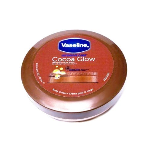 Vaseline Intensive Care Cocoa Glow Body Cream (Net wt. 2.53 fl. oz.) - DollarFanatic.com