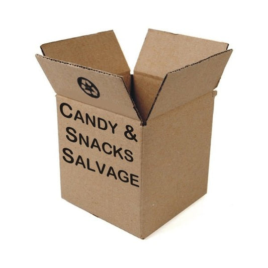 Wholesale Package of 200 Salvage Candy, Snacks, Food Related Products (Expired/Out of Date) - DollarFanatic.com