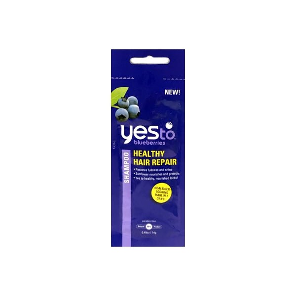 Yes to Blueberries Healthy Hair Repair Shampoo (Sample Size .49 oz.) Restores Fullness and Shine - DollarFanatic.com