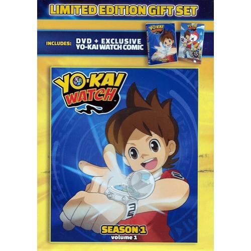 Yo-Kai Watch - Season 1, Volume 1 (Cartoon DVD + Yo-Kai Comic Book Set) - DollarFanatic.com